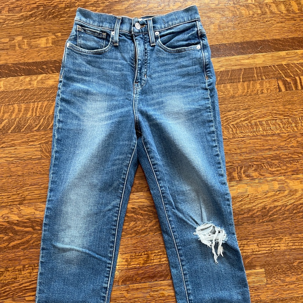 Madewell mom jeans